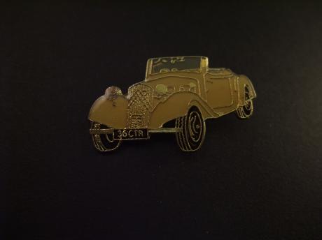 Citroën Traction Avant 7 C Cabriolet 1936 crème